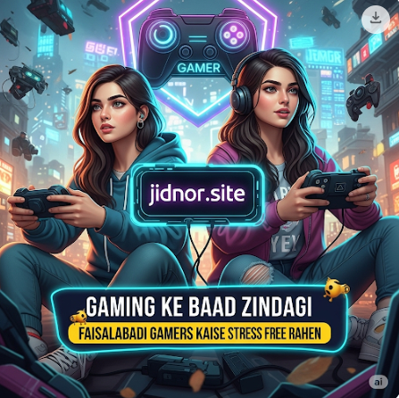 Gaming Ke Baad Zindagi Faisalabadi Gamers Kaise Stress Free Rahen