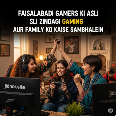 Faisalabadi Gamers Ki Asli Zindagi Gaming Aur Family Ko Kaise Sambhalein